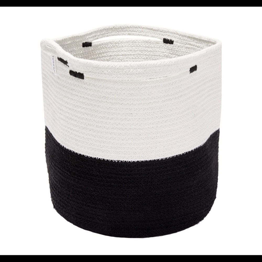 Foldable Cotton Basket by Mia Melange